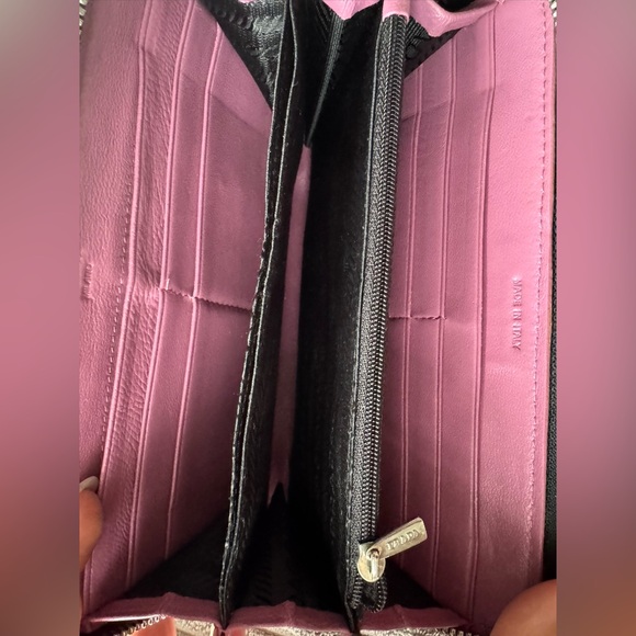 Prada Black Embossed Phone Case - Picture 5 of 8